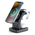 Carregador Sem Fio Danet Dn9771 5 Em 1 Para iPhone Apple Watch AirPods Cor Preto