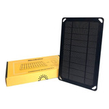 Carregador Solar Portátil De 5w Entrada Usb Neosolar