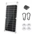 Carregador Solar Usb Power Bank 20w Ip65 Preto.