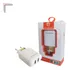 Carregador Tomada Fonte Plug Adaptador Turbo 2 Usb 4.1a Cor Branco