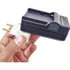 Carregador Tomada Ring Yn608 600 Np-f970 F770 F570 F550 Cor Preto