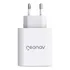 Carregador Turbo 48w Gan Portas Usb-c E Usb Geonav Branco