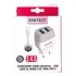 Carregador Turbo Celular Smartphone 2 Usb C Cabo Tipo C