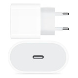 Carregador Turbo Para iPhone 11 Pro Max iPhone 12 Xr Xs 20w Cor Branco