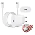 Carregador Turbo Para iPhone 20w Usb-c 7 8 Plus X Xr 11 12 13 14 Pro Max Cor Branco