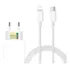 Carregador Turbo Para iPhone 8 Plus X Xr 11 12 13 14 Pro Max Lightning Cor Branco Boyu Cell