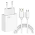 Carregador Turbo Para Samsung A10 A01 A10s J7 J8 M10 A02 J5 Cor Branco