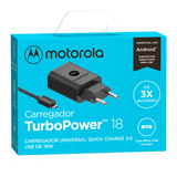 Carregador Turbo Power Motorola