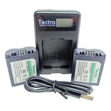 Carregador Usb 2 Bateria