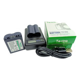 Carregador Usb 2 Bateria