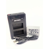 Carregador Usb + Bateria Nb-7l Canon Sx30is G12 G11 G12 Sx10