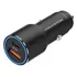 Carregador Veicular 45w Turbo Usb/usb-c Carga Ultra Rápida Cor Preto