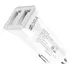 Carregador Veicular Carro 1hora Portas Usb A 2.4a Branco