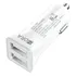 Carregador Veicular Dual 2 Portas Usb A 1hora Carregamento Usb Com 1m Cabo Compatível Com iPhone 16/15/14/13/12/11/pro Max, iPad, Samsung Galaxy S24/s23/s22/s21, Pixel E Android
