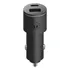 Carregador Veicular Motorola Usb-a E Usb-c Turbo Power 45w Sem Cabo