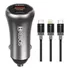 Carregador Veicular Rápido 2 Usb P/ Carro E Caminhão 12/24 V