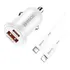 Carregador Veicular Turbo 20w Para iPhone 8 X 11 12 13 14pro
