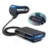 Carregador Veicular Turbo 4 Usb Com Extensão Banco Traseiro