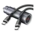 Carregador Veicular Turbo 60w Compativel Com iPhone + Usb-c