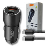 Carregador Veicular Turbo 60w