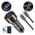 Carregador Veicular Turbo 60w P/ iPhone 15 16 Samsung Galaxy