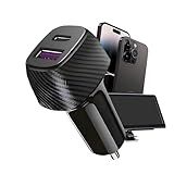 Carregador Veicular Universal 38w, 2 Portas (usb + Usb Tipo), Carregamento Rápido, Entrada 12v 24v, Fonte Tomada Veicular Automotiva, Carro, ônibus, Caminhões, Van, Para Celular, Fone, Power Bank.