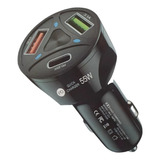 Carregador Veicular Usb 3