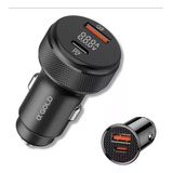 Carregador Veicular Usb c Pd Usb Turbo 60w Display Led 2unid