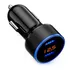 Carregador Veicular Voltimetro Digital Usb Duplo Isqueiro