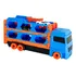 Carreta Cegonha Caminhão 2 Carrinhos Metal Dm Toys