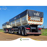 Carreta Rodocaçamba Randon New R 23 23 Com Pneus Usados