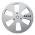 Carretel Aluminio 7   Vazio P  Gravador De Rolo Akai Teac