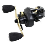 Carretel Carretilha Albatroz Fishing V73 Direito Color Preto