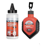 Carretel De Linha Com Giz Para Drywall 30 M  E Tubo Com Giz