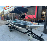 Carretinha Barco De Aluminio
