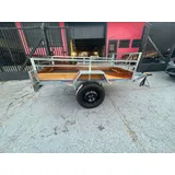 Carretinha Reboque Fazendinha Pneus