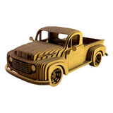 Carrinho 3d Mdf Laser