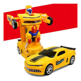 Carrinho Amarelo Vira Super