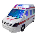 Carrinho Ambulancia Eletronico Som