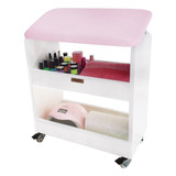 Carrinho Auxiliar Manicure Apoio