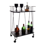 Carrinho Bebidas Bar Wire