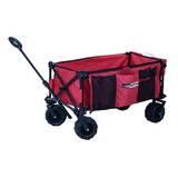 Carrinho Camping praia Dobrável Até 80 Kg Transport Nautika
