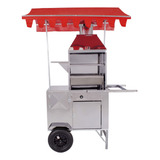 Carrinho Churrasco Churrasqueira 70 Espetinhos   Inox   R2