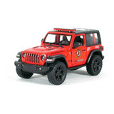 Carrinho Coleção Jeep Wrangler 2018 - 1/34 Metal 