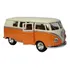 Carrinho Coleção Volkswagen Kombi 1962 - 1/32 Metal Laranja