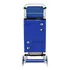 Carrinho Com Mesa De Praia De Alumínio Com Bolsa Belfix Cor Azul branco