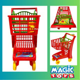 Carrinho Compras Market Vermelho