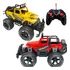 Carrinho Controle Remoto Bateria Recarregável Cross Country Cor Amarelo Personagem Carros