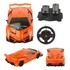 Carrinho Controle Remoto Esportivo S Fio Com Volante E Pedal