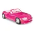 Carrinho Conversível Rosa Roadster P/ Bonecas Barbie - Roma